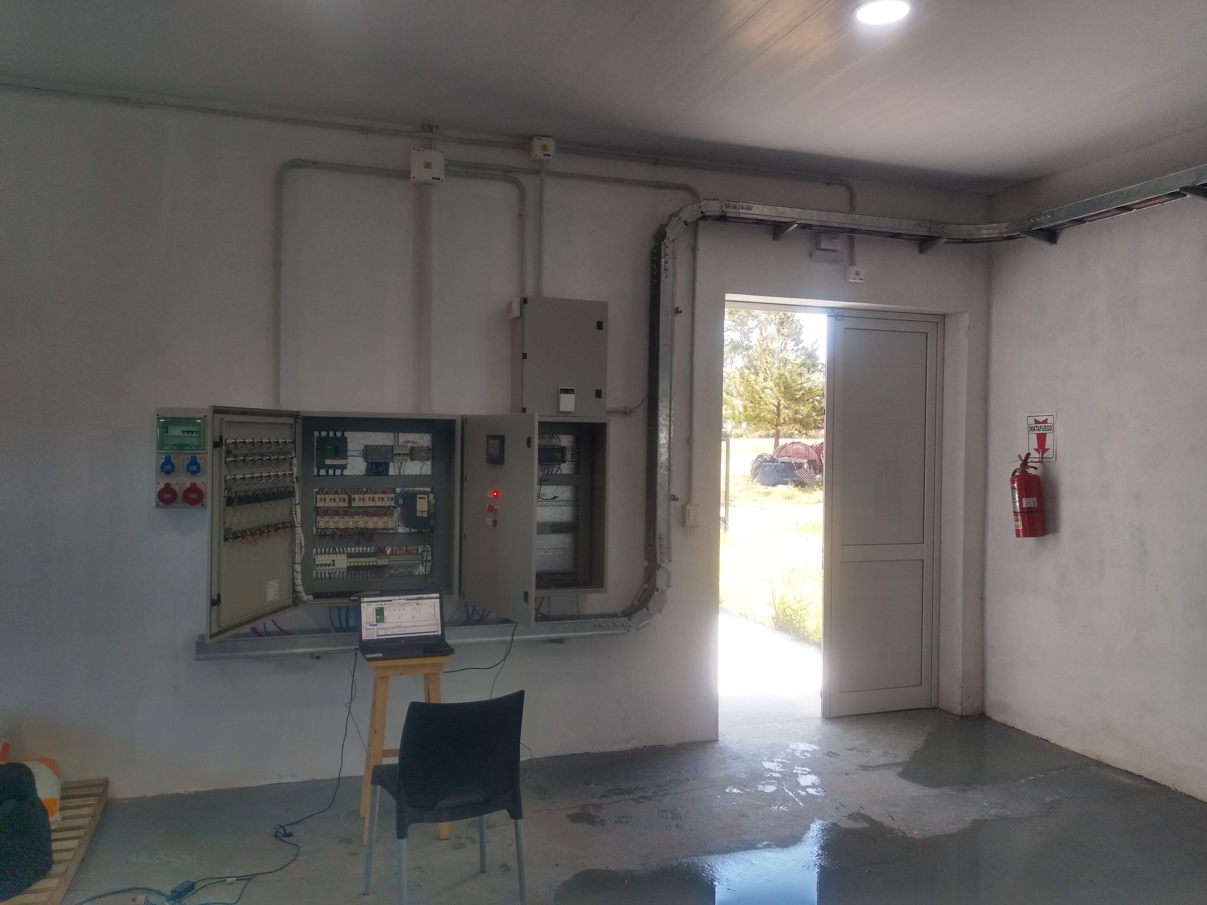 Tablero eléctrico de planta potabilizadora de agua – vista 3